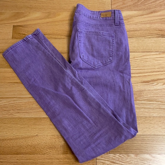 PAIGE | Jeans | Paige Purple Jeans 